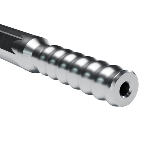 Brunner & Lay R25 hex rod, male end (render)