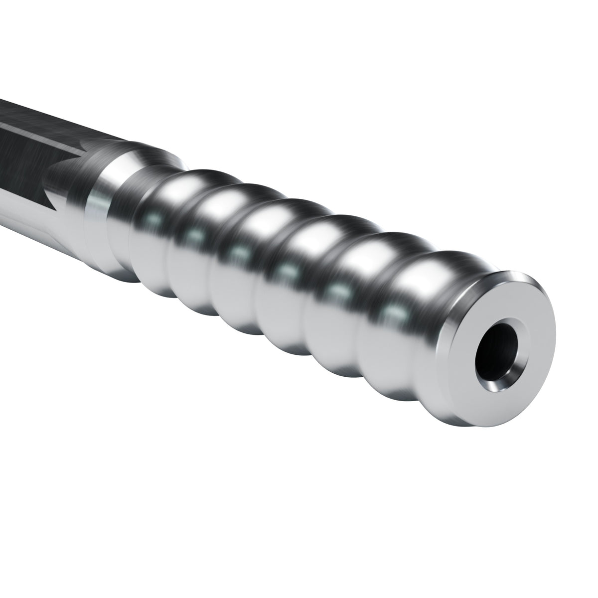 Brunner & Lay R25 hex rod, male end, 7/8 in hex (render)