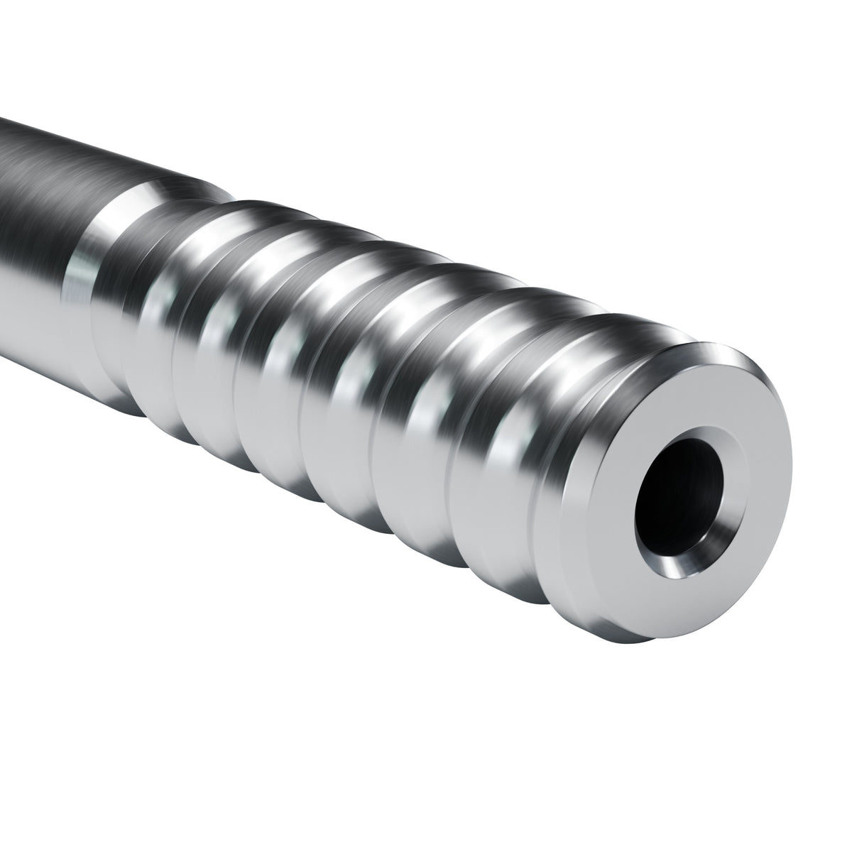 Brunner & Lay T38 extension rod, male end (render)