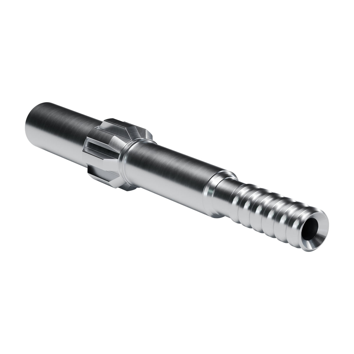 Brunner & Lay striking bar P52N for Joy / Cannon / Sullivan drifters, 8 splines, 19.0 mm blow tube, male T38, 432 mm (render)