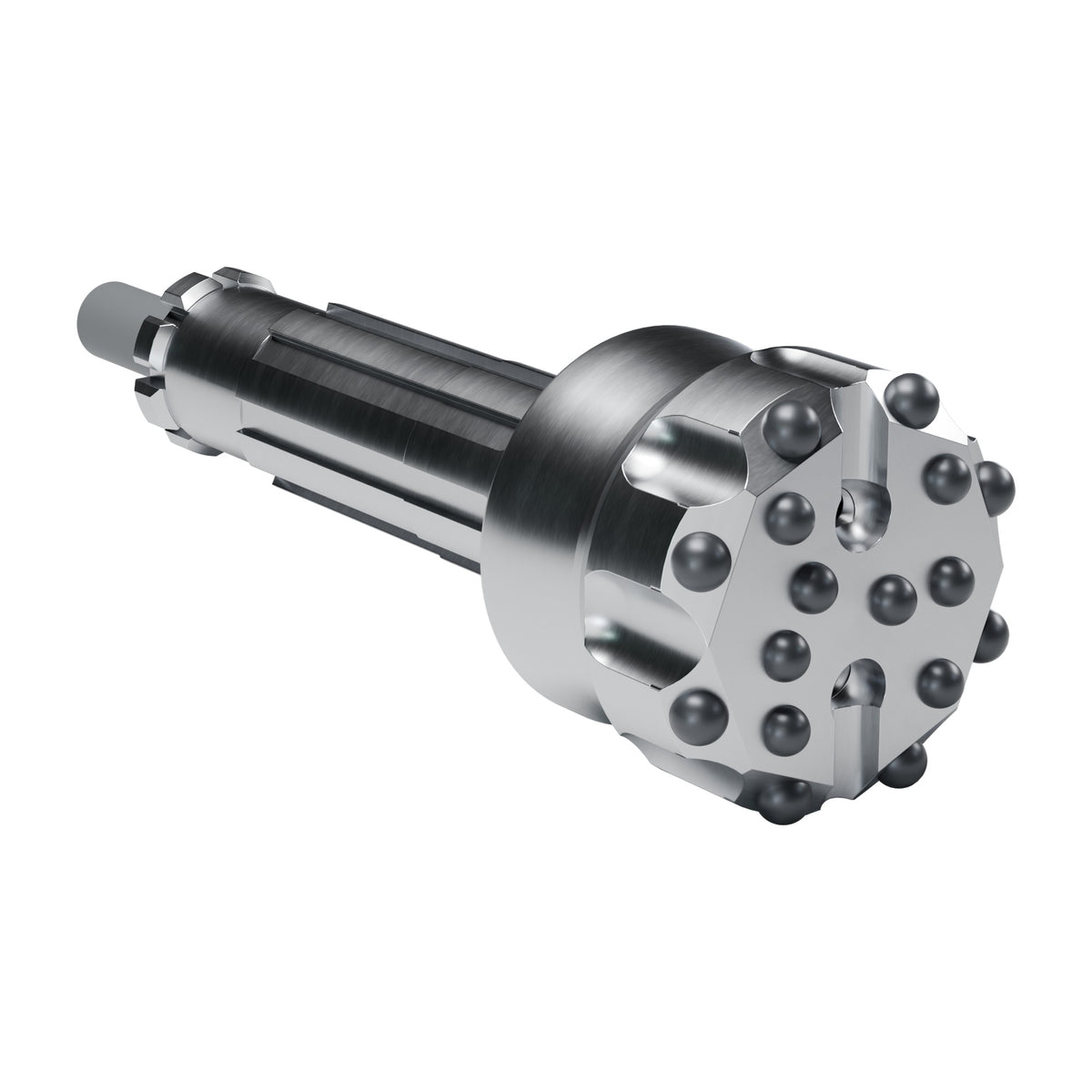 Rockmore 340A DTH bit, flat face (render)