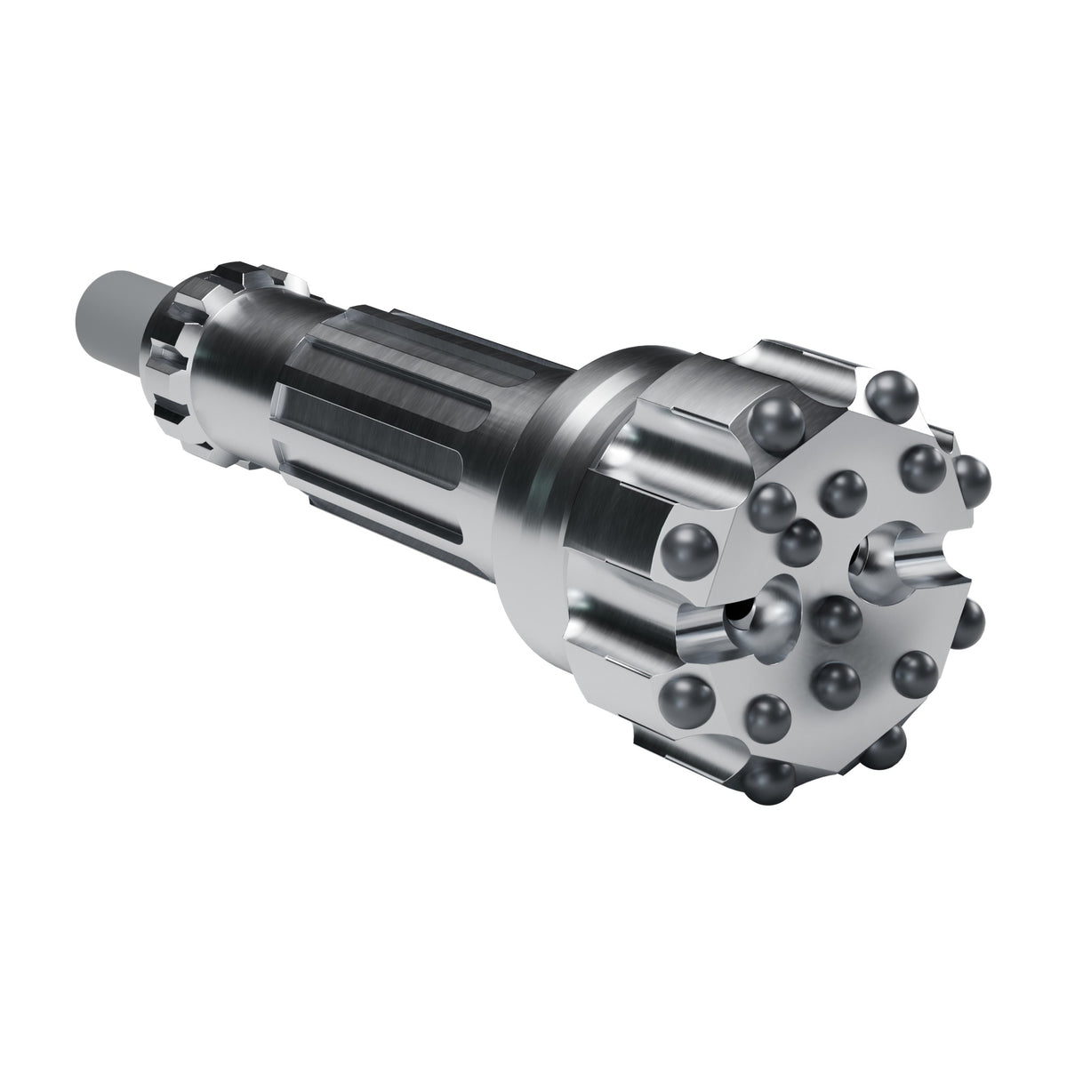Rockmore TD40 DTH bit, concave face (render)