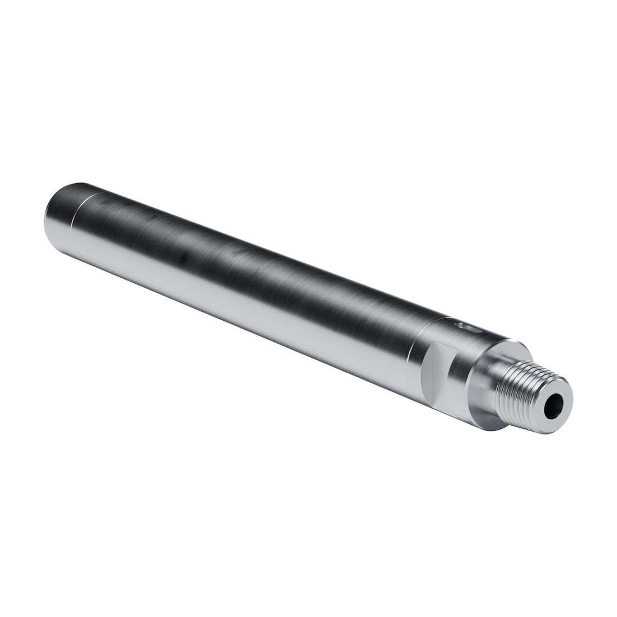 Rockmore ROK 400 DTH hammer, 2-3/8 API IF pin top sub (render, without bit)