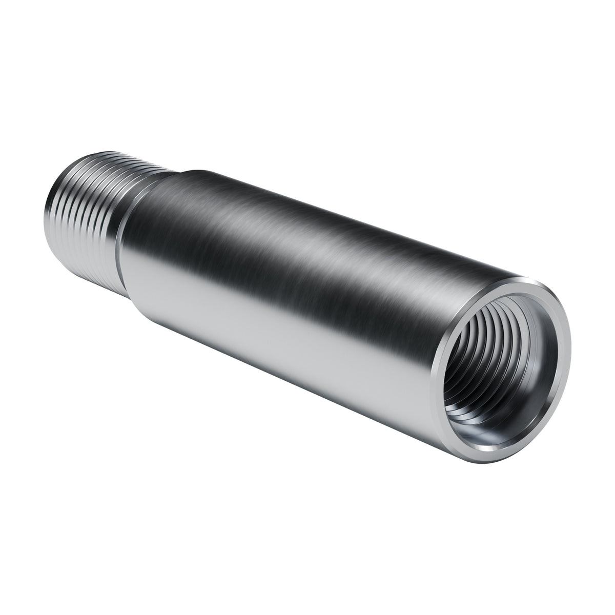 Rockmore DTH hammer Top Sub, 2-3/8" API Reg Box, without WF (350TS-002) (render)