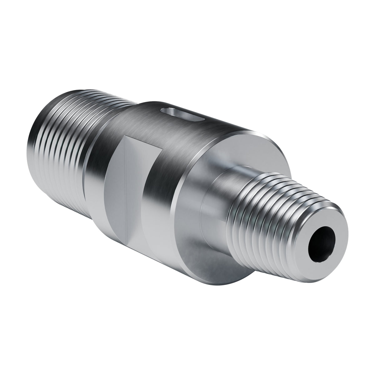 Rockmore DTH hammer Top Sub, 2-3/8" API Reg Pin (400TS-001) (render)