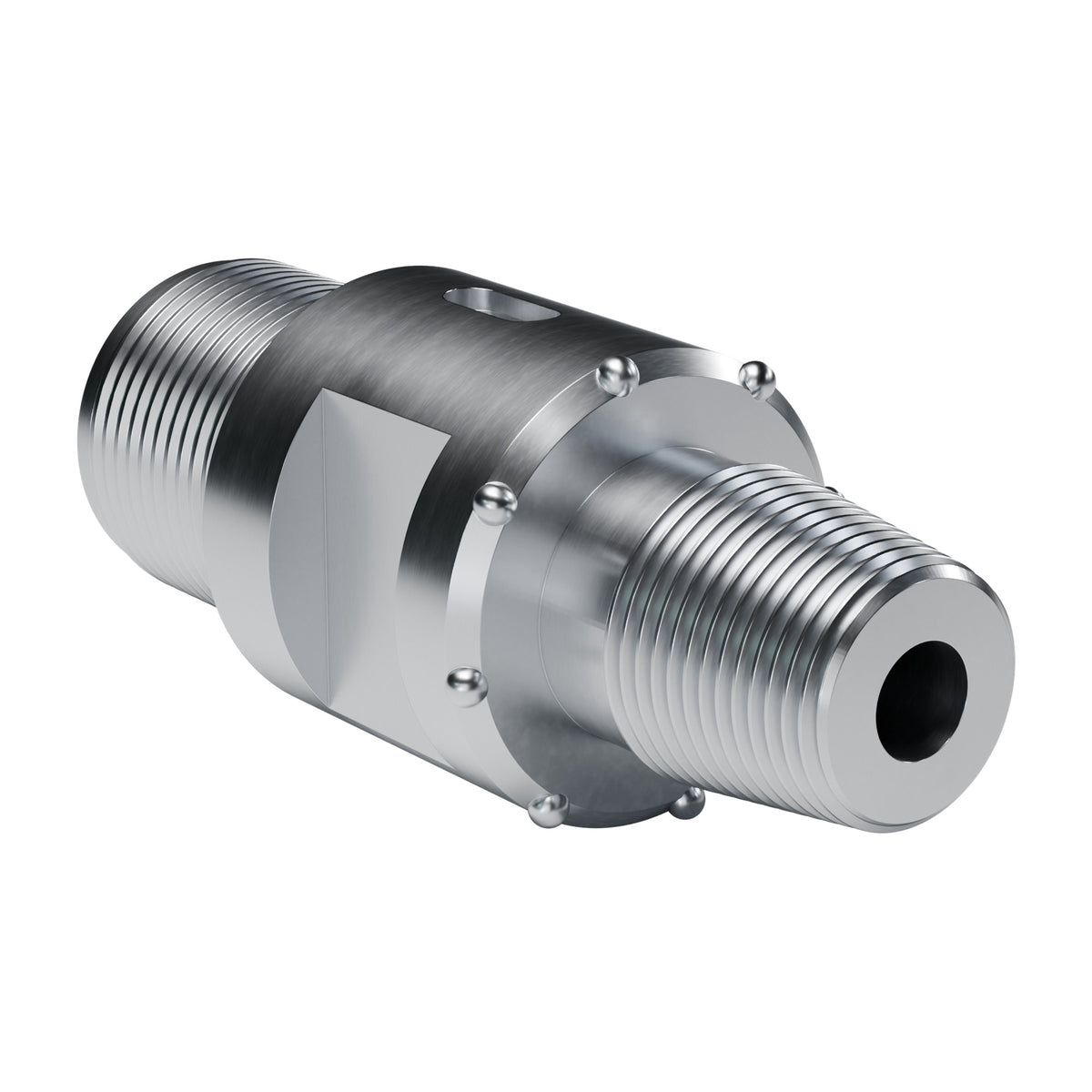 Rockmore DTH hammer Top Sub, 3-1/2" API Reg Pin, BR (500TS-012) (render)