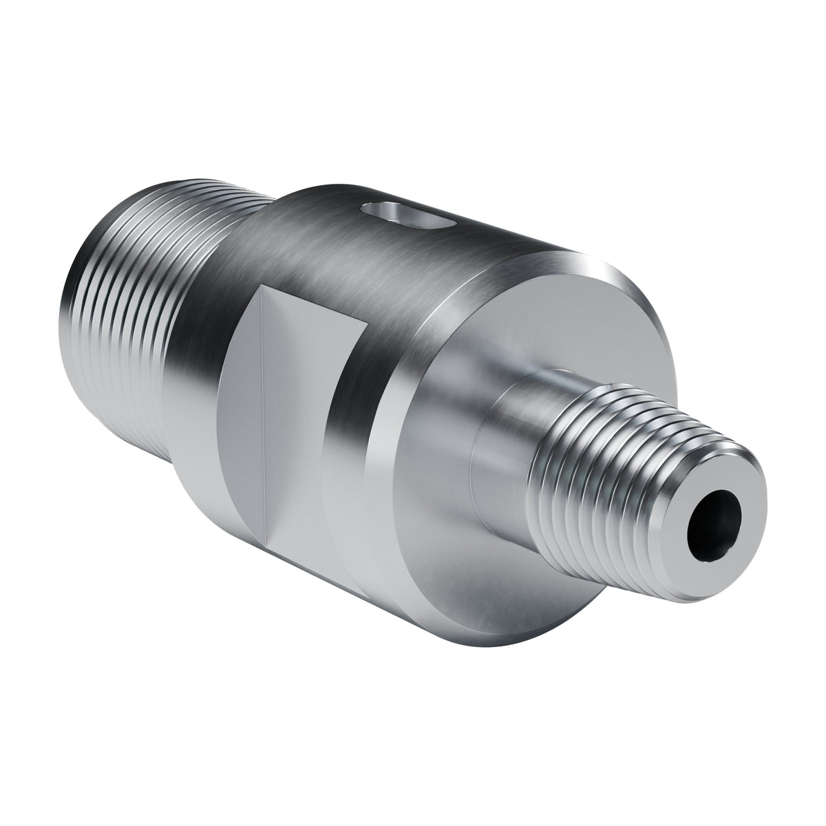 Rockmore DTH hammer Top Sub, 2-3/8" API Reg Pin (500TS-016) (render)