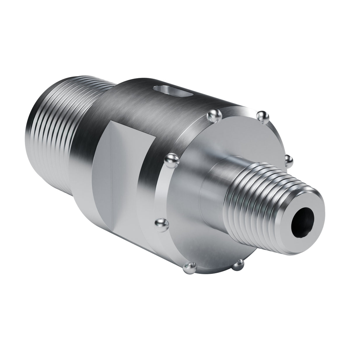 Rockmore DTH hammer Top Sub, 2-3/8" API Reg Pin, BR (500TS-017) (render)