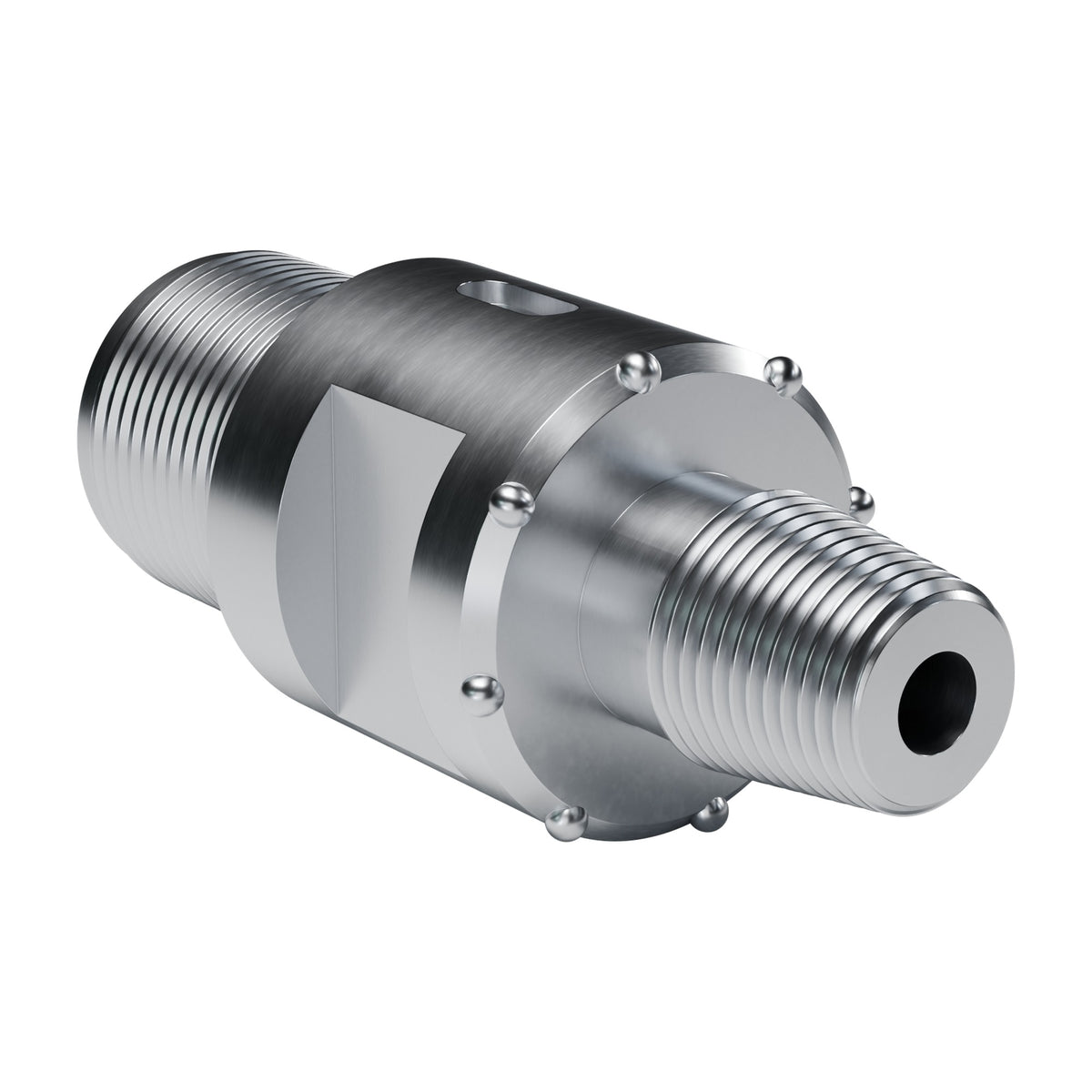 Rockmore DTH hammer Top Sub, 2-7/8" API Reg Pin, BR (500TS-019) (render)