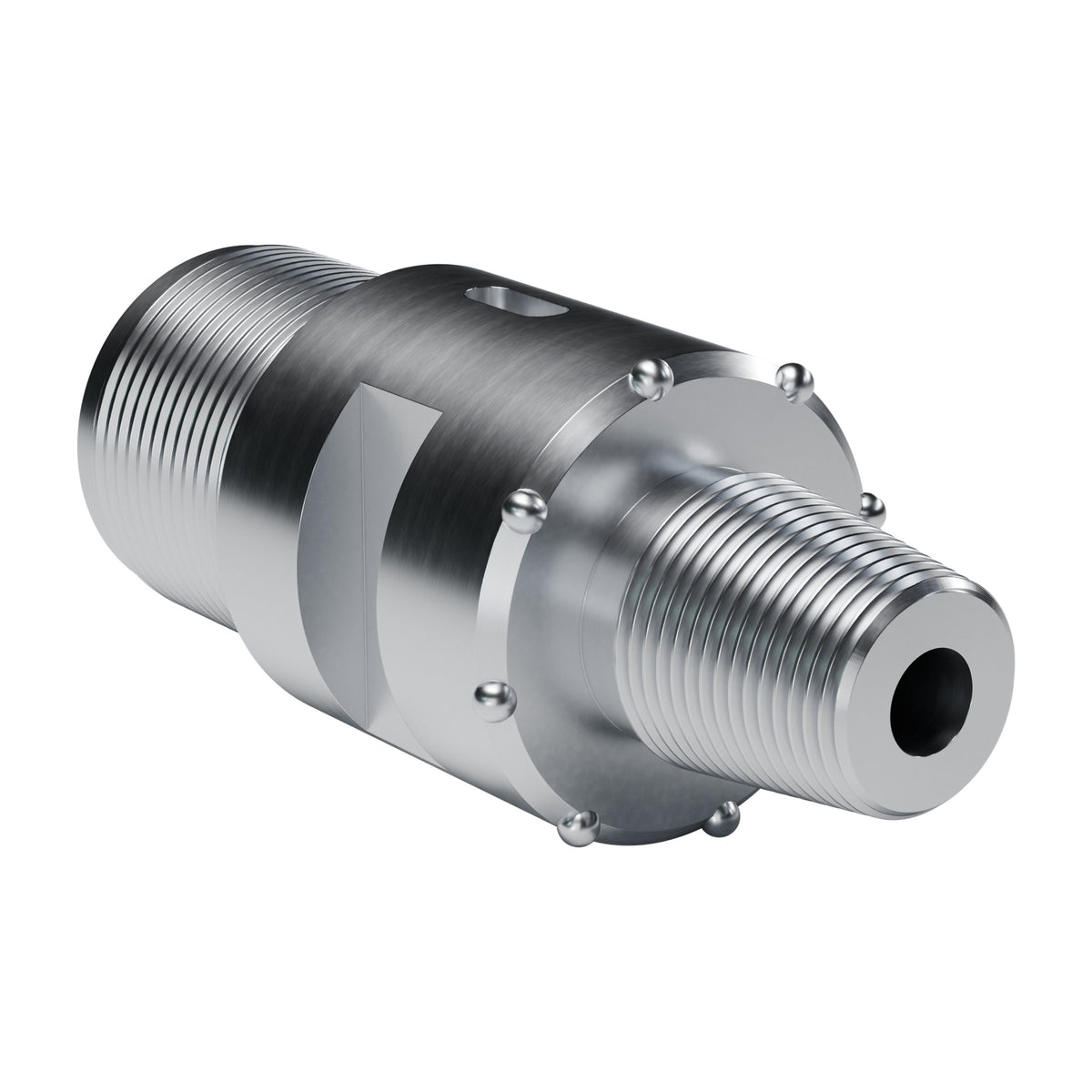 Rockmore DTH hammer Top Sub, 3-1/2" API Reg Pin, BR (600TS-008) (render)
