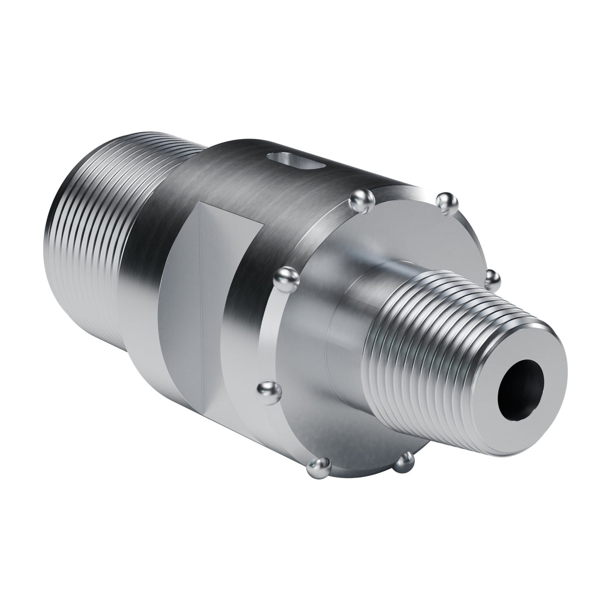 Rockmore DTH hammer Top Sub, 3-1/2" API Reg Pin, BR (650TS-001) (render)