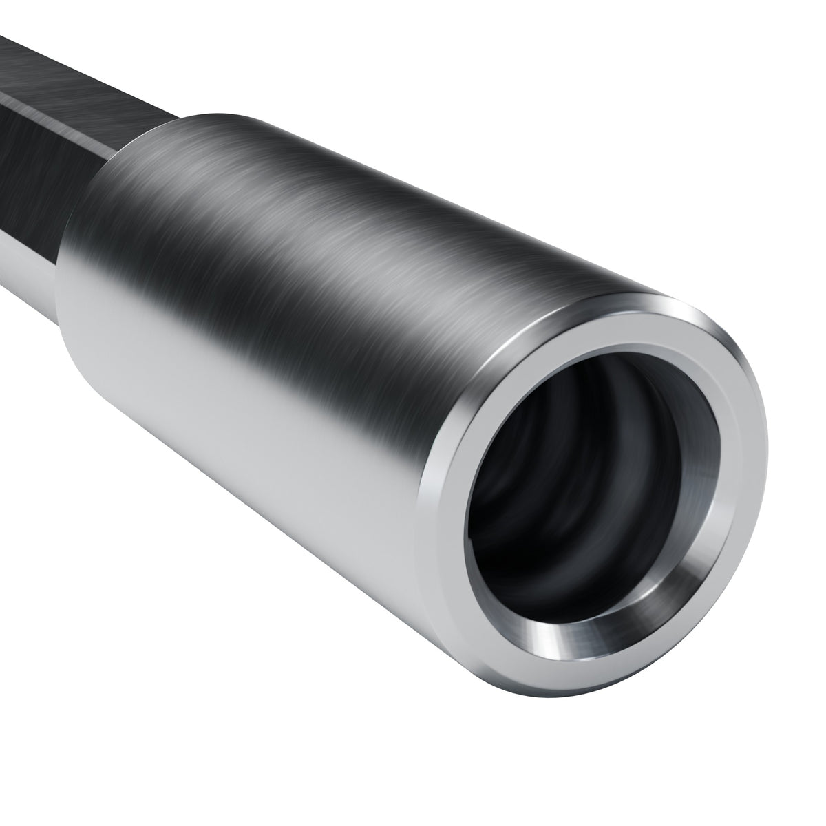 Rockmore R28 extension rod, female end (render)