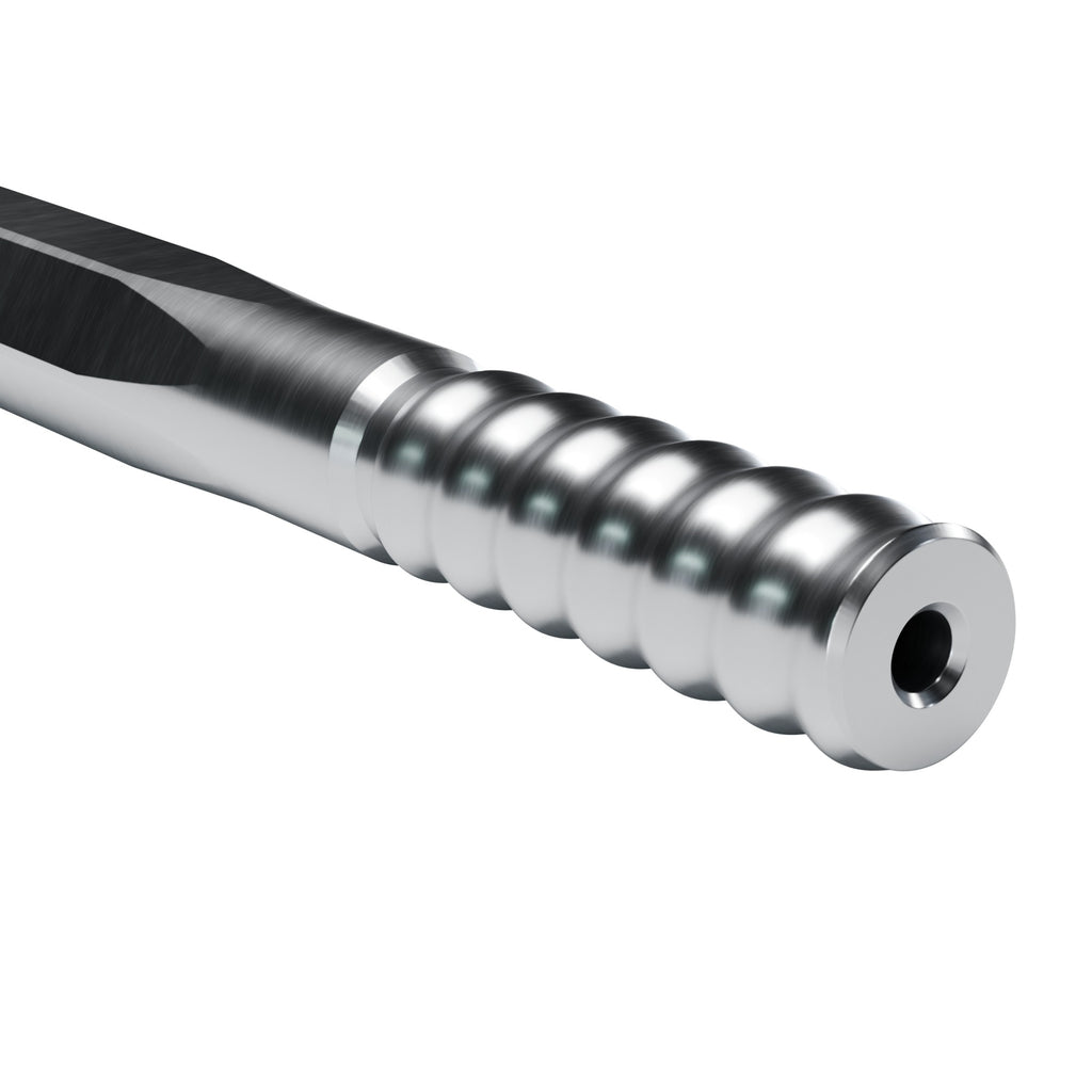 Rockmore R28 extension rod, male end (render)