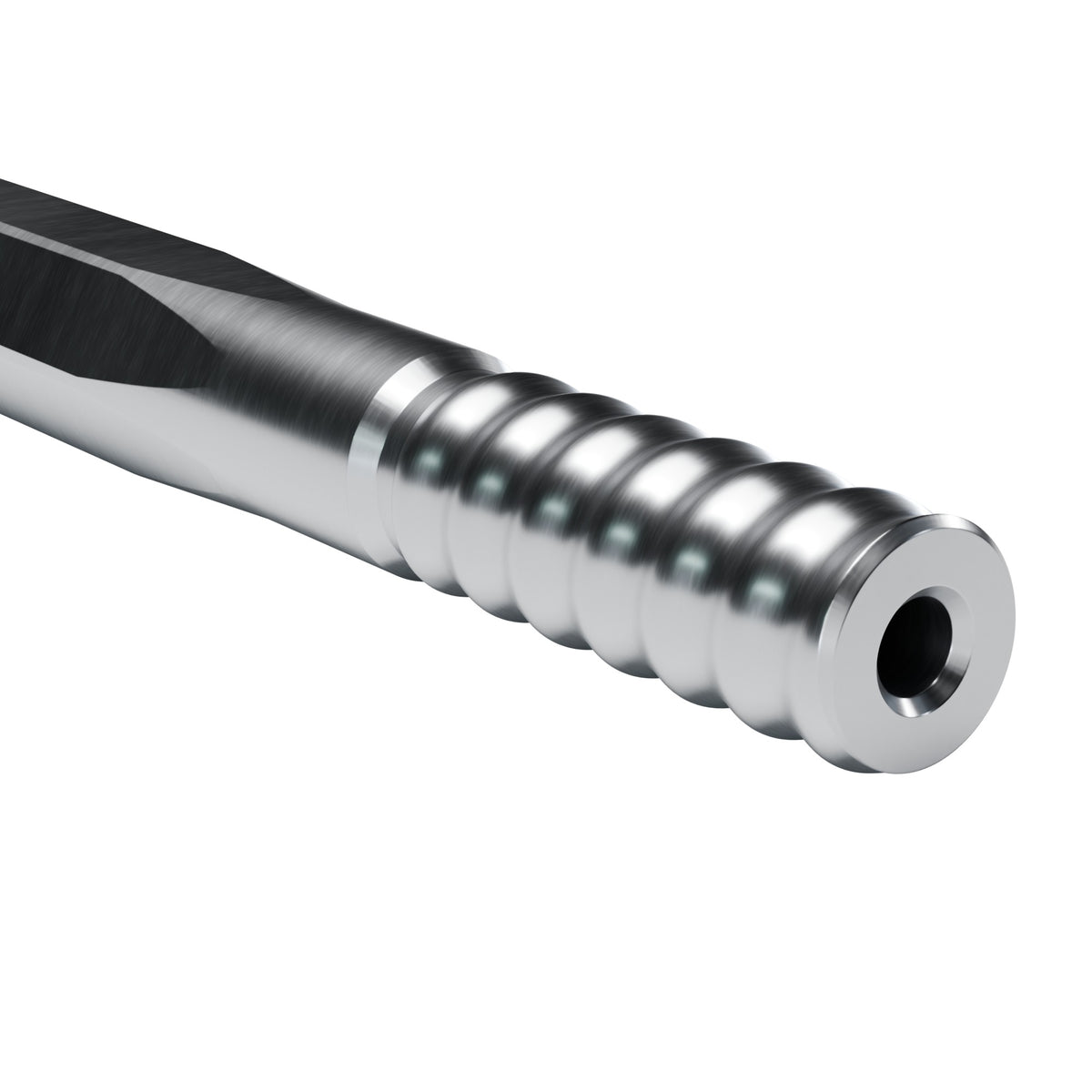 Rockmore R32 hex rod, male end (render)