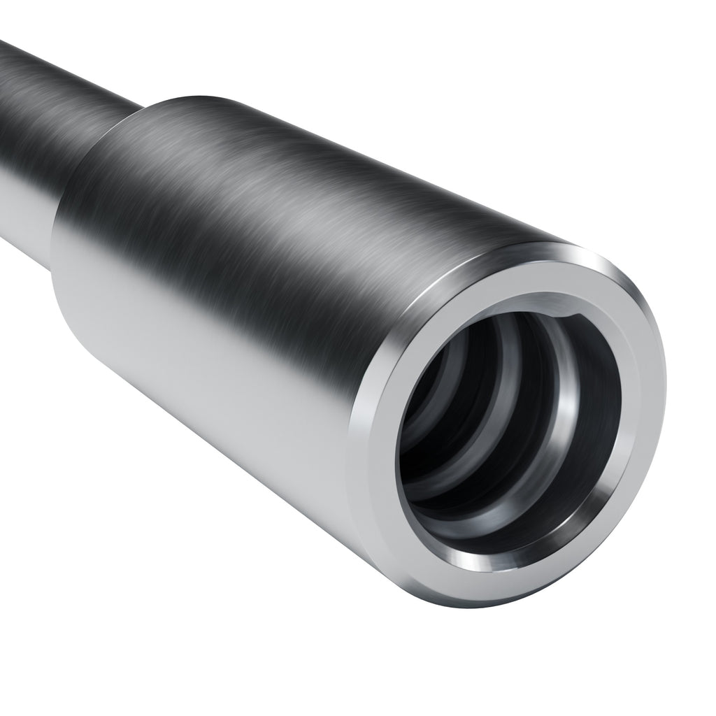 Rockmore T38 extension rod, female end (render)