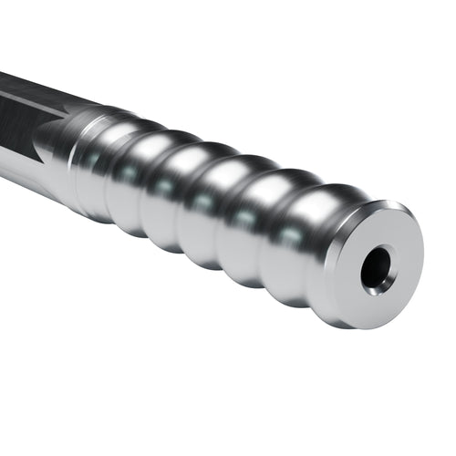 Brunner & Lay R25 shank rod, R25 thread end on 7/8 in hex (render)