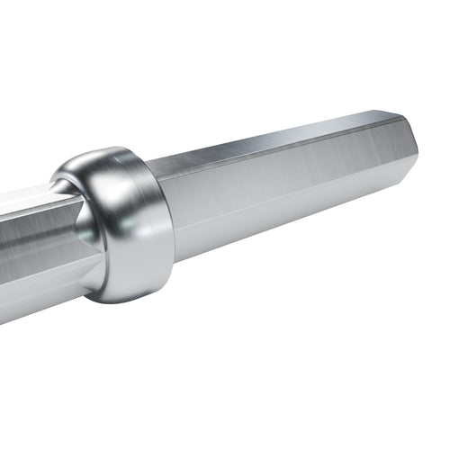 Brunner & Lay taper drill steel, 1 in hex x 4-1/4 in shank (render)