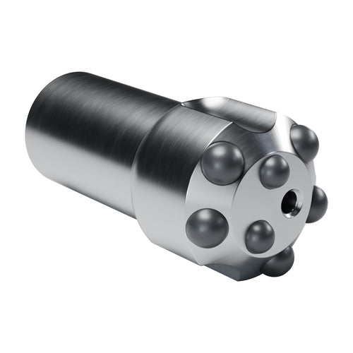 Brunner & Lay taper bits, button bit, B2 design, hemispherical buttons (render)