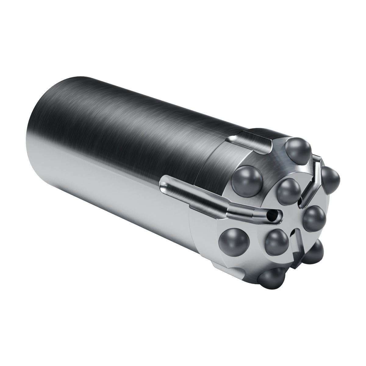 Rockmore taper bits, button bit, B3 design, CrownPoint buttons (render)