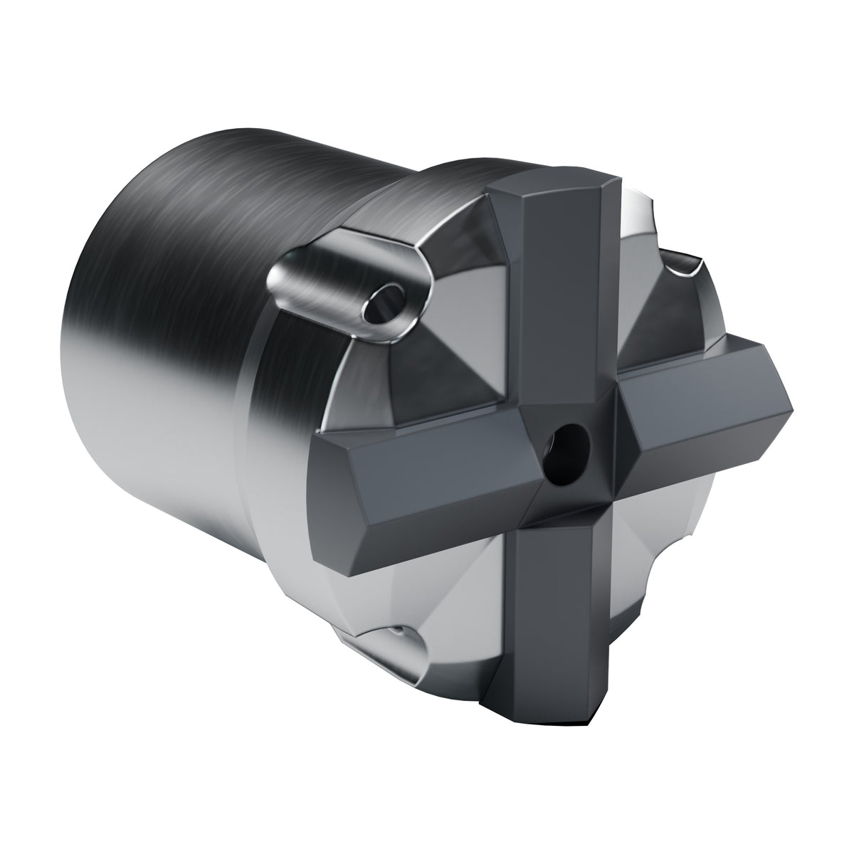 Rockmore H cross bit, single-use, 1 front flushing hole (render)