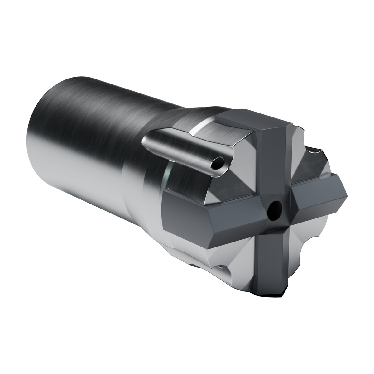 Rockmore R32 cross bit, multi-use, 1 front flushing hole (render)